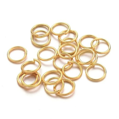 Wholesaler Z. Emilie - Steel accessory rings 0.6 x 3.5 mm