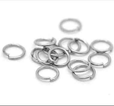 Wholesaler Z. Emilie - Steel accessory rings 0.6 x 4 mm