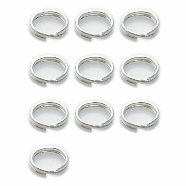 Wholesaler Z. Emilie - Steel accessory rings 0.7 x 6 mm