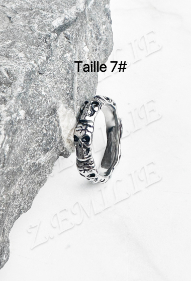 Wholesaler Z. Emilie - Steel skull ring