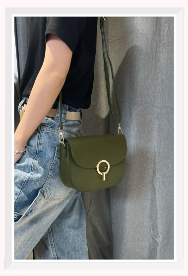 Wholesaler Z & Z - Grained leather shoulder bag