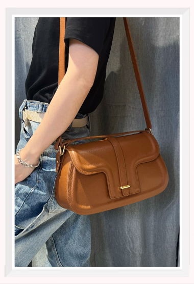 Wholesaler Z & Z - Leather shoulder bag