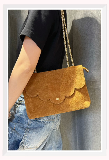 Wholesaler Z & Z - Suede shoulder bag