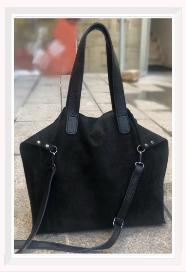 Wholesaler Z & Z - Suede tote bag