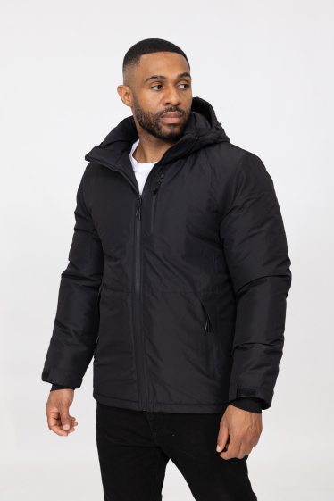 Wholesaler Zayne Paris - men's down jacket with zip and hood