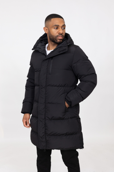 Wholesaler Zayne Paris - men's down jacket with zip and chest pocket