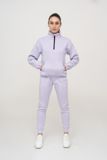 Grossiste Zayne Paris - Ensemble jogging et demi zip