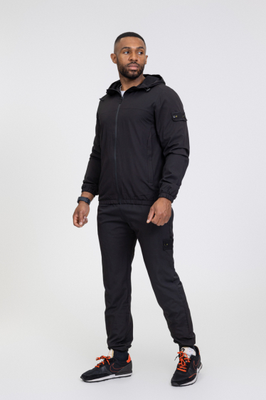 Wholesaler Zayne Paris - Jogging set with zip and hood