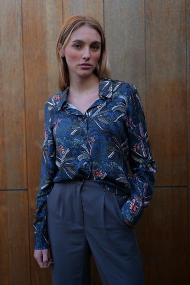 Mayorista Zibi London - camisa estampada MARION