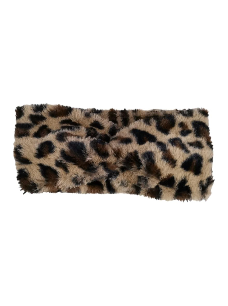 Bandeaux imprimés léopard pour femmes filles 2cm large bandeau Pu