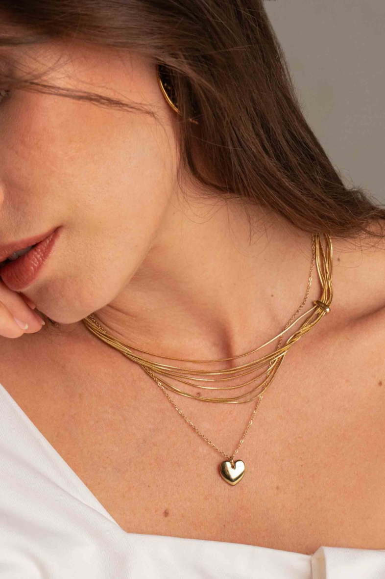 Gänseblümchen-Halskette und Ohrringe für Damen, Mädchen und Jungen, mit  Kette und Anhänger, Choker, 50 cm : : Fashion