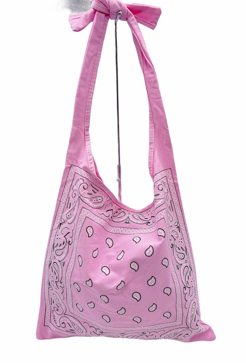 Bandana Bicolore Bag Pink