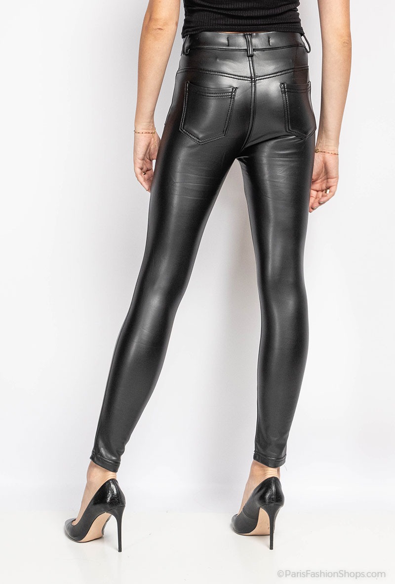 Chic 83 Boutique - Matrix Faux Leather Pants ◾️Available in 2X