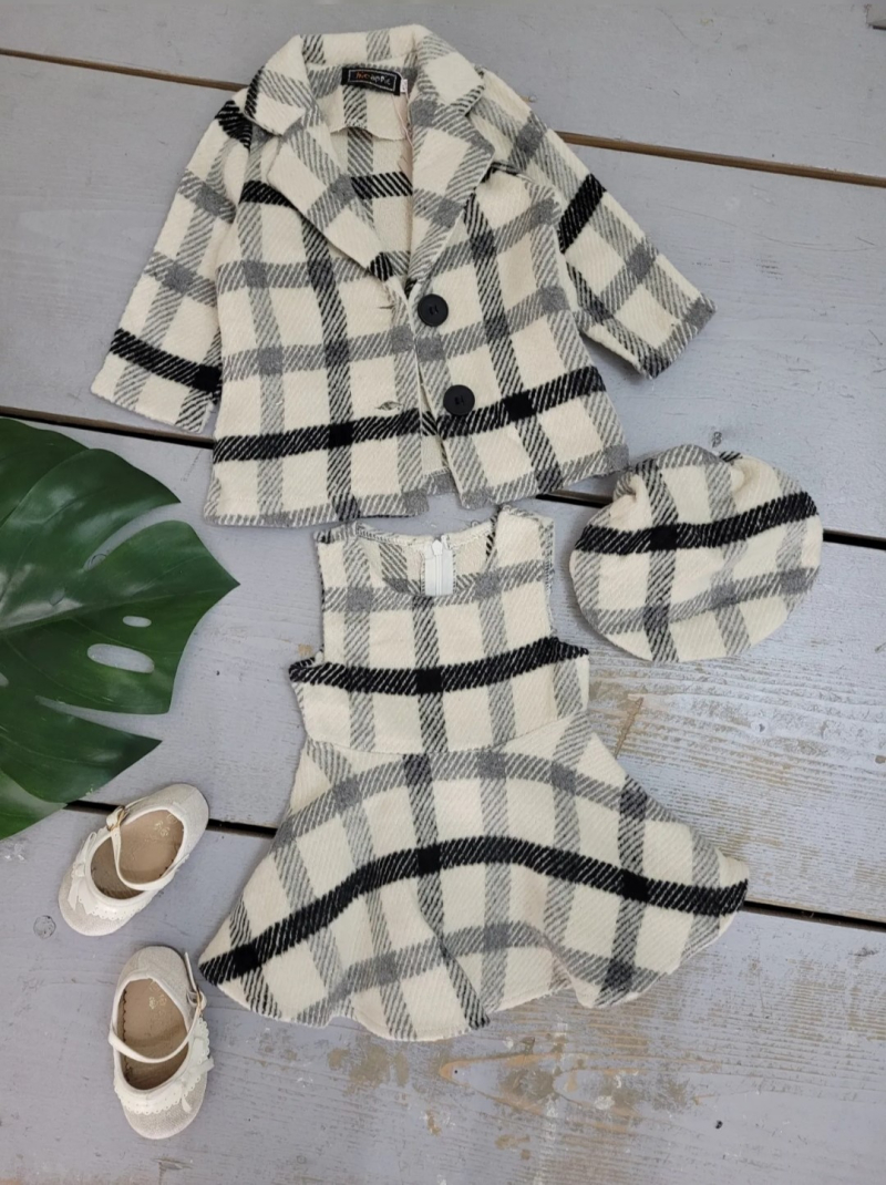 Ensemble Bébé Fille Veste et Robe Chicaprie