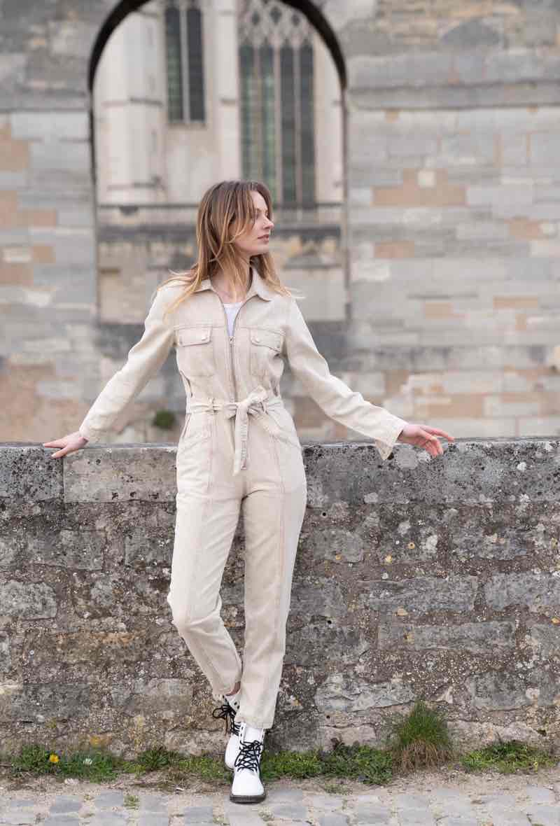 Buy Canvas Cotton Jumpsuit Ruby for €439,00