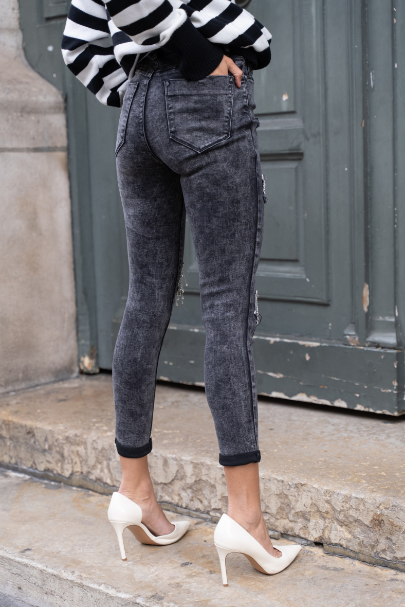 Jean skinny shop grande taille