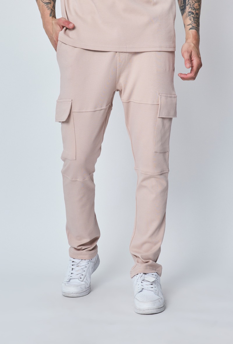 Pantalon jogging cargo en coton Frilivin Paris Fashion Shops