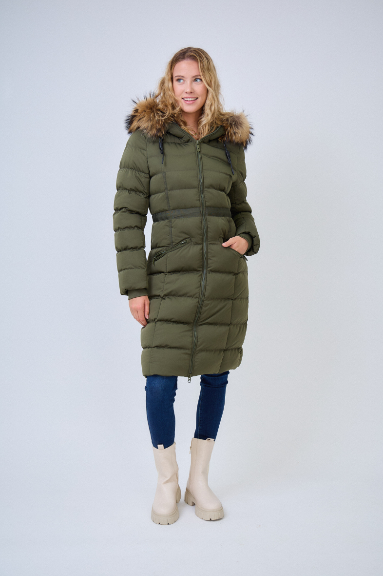 Hooded puffer jacket Giovanni Paris Paris Fashion Shops