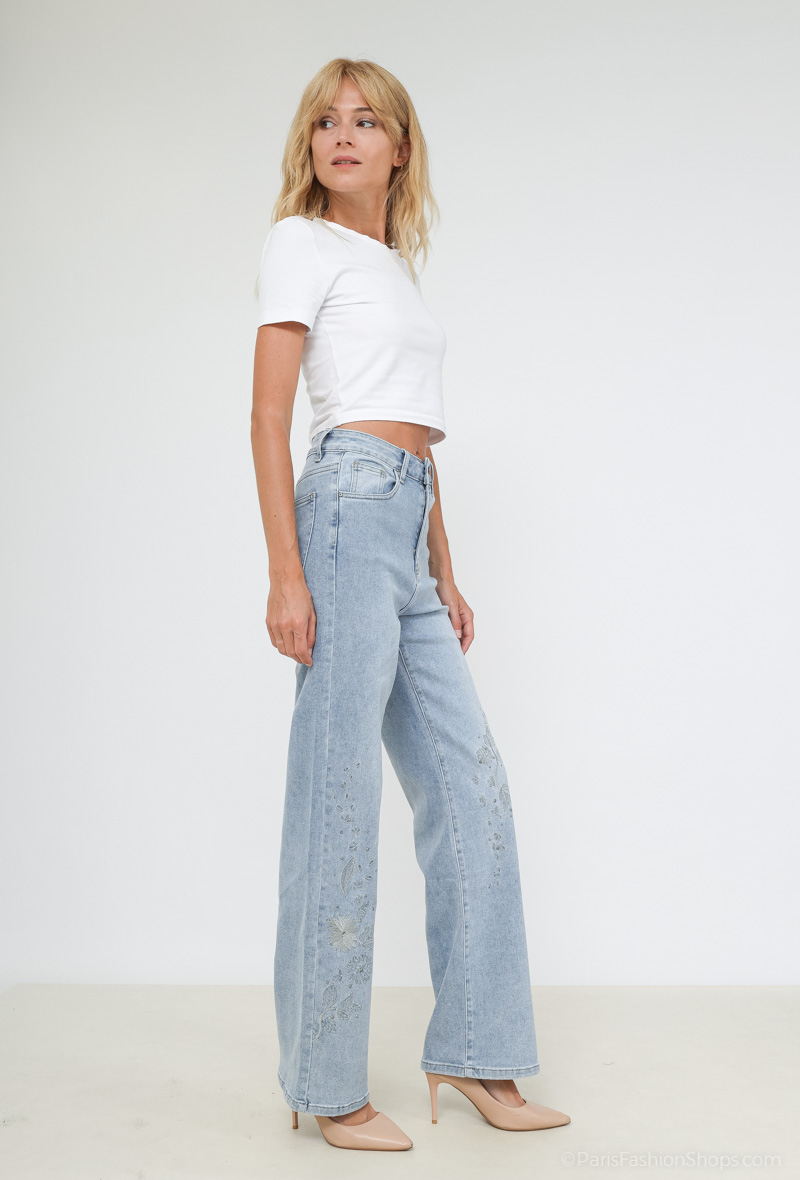 Misses wide deals leg jeans