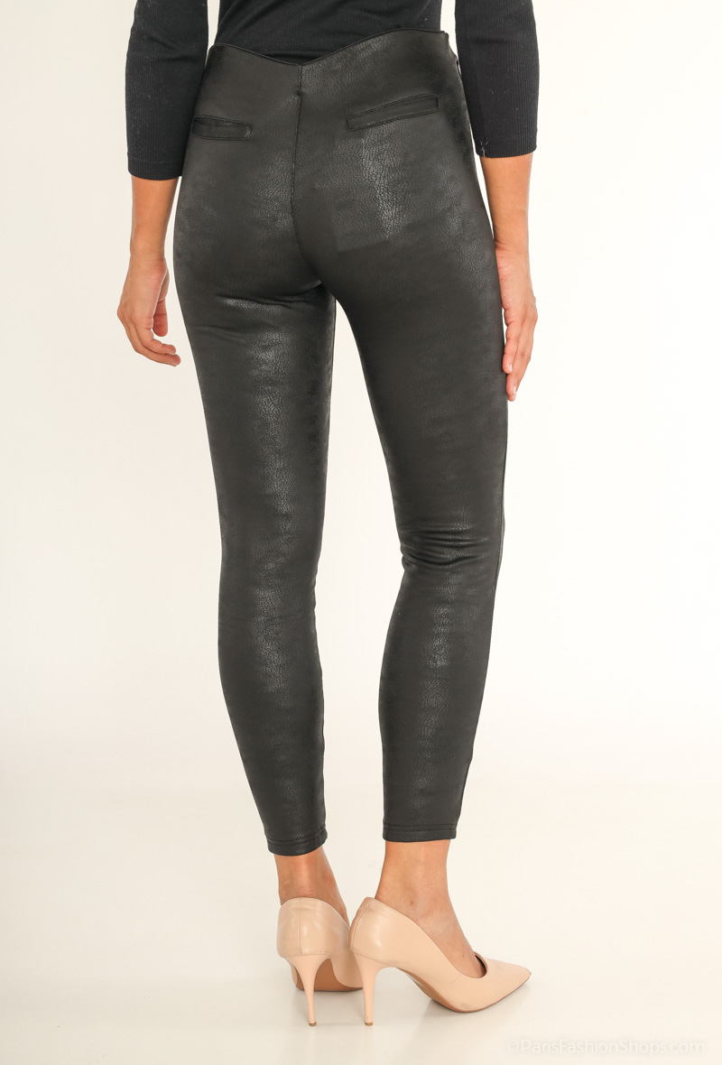 River Island Leather Look Trousers – The Anna Edit