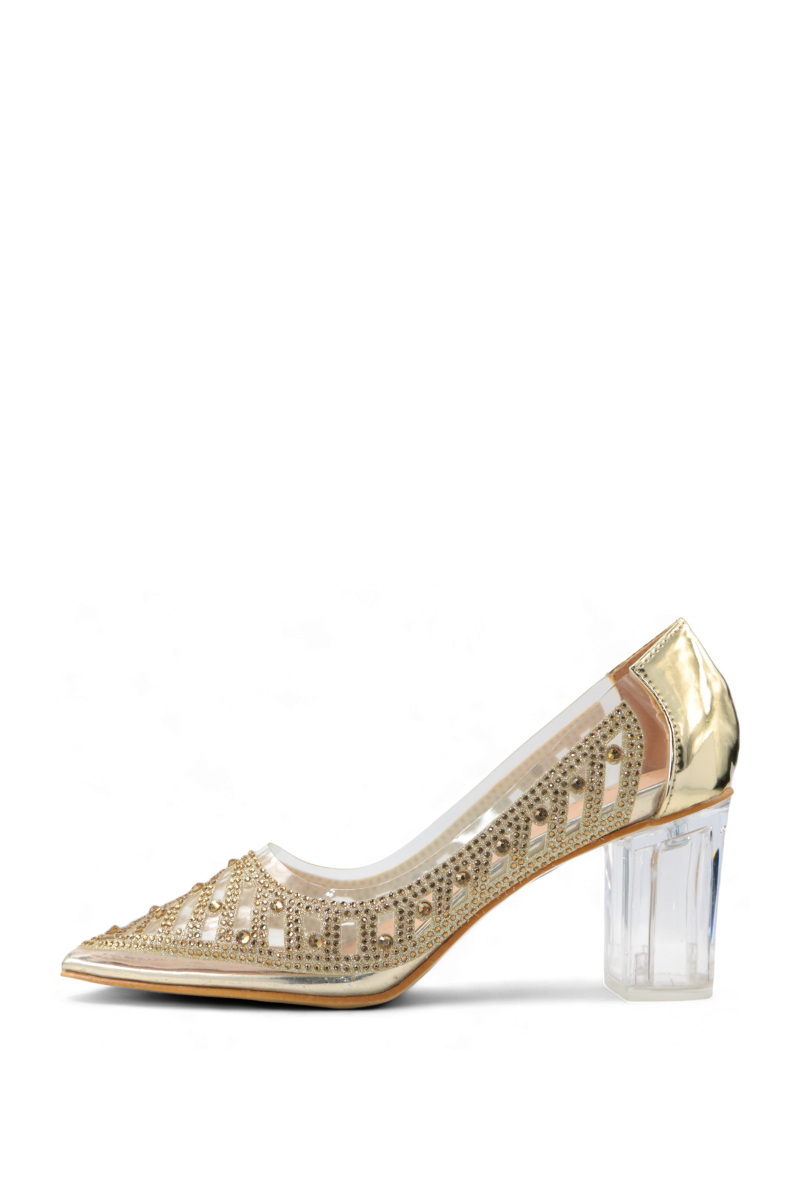 Talon transparent diamant new arrivals