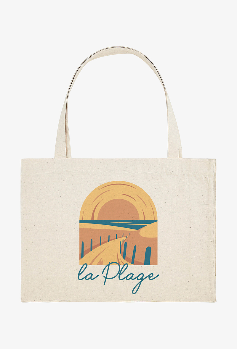 Tote bag XXL La plage