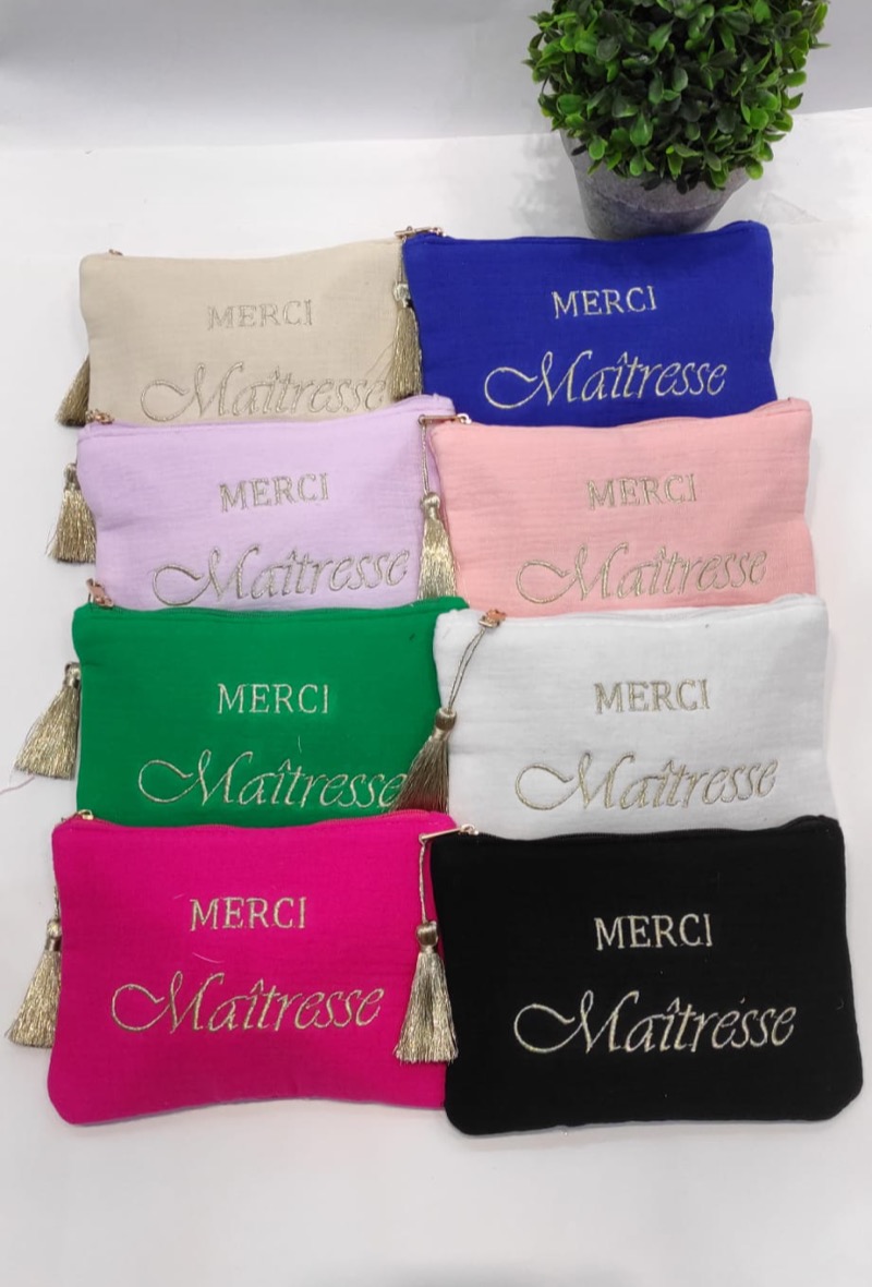 Pochette merci 2024 maitresse