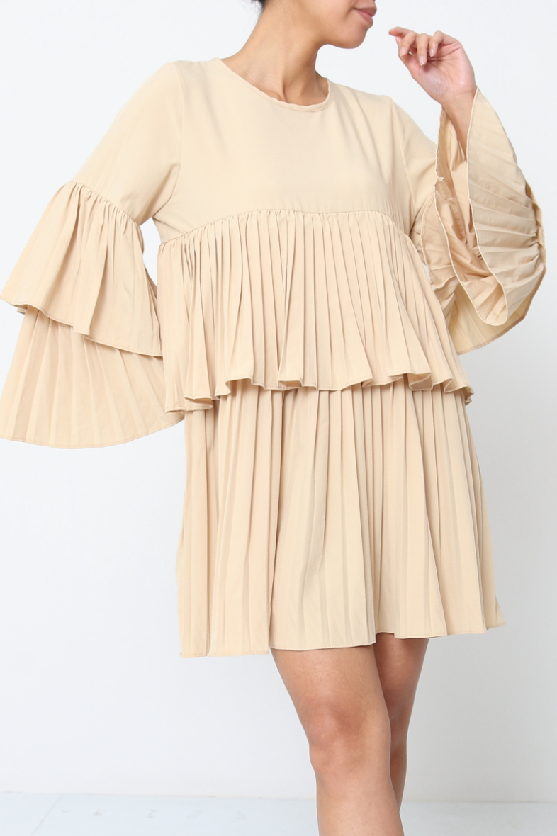 Pleated dress LUZABELLE | Paris Fashion Shops