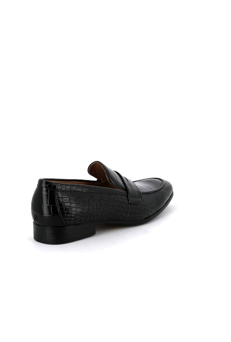 Mocassin Homme en Simili cuir effet croco UOMO design Paris