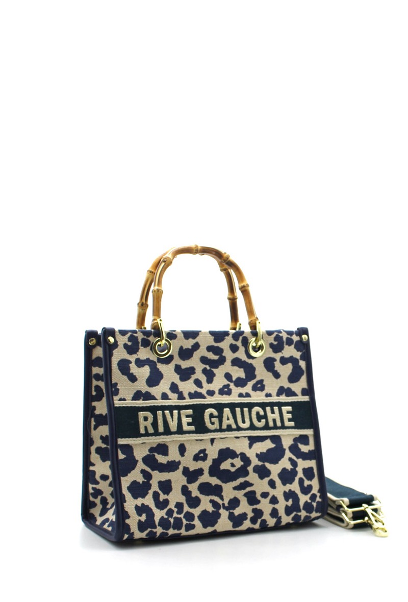 Sac rive 2025 gauche leopard