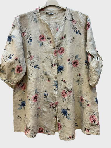 Grossiste 123LINO - chemise à imprimé fleuri