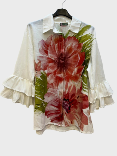 Wholesaler 123LINO - floral print shirt