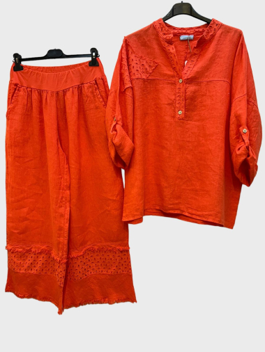 Wholesaler 123LINO - Linen pants set