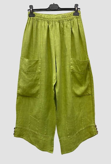 Wholesaler 123LINO - Linen Capri Pants