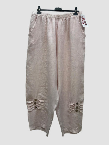 Grossiste 123LINO - Pantalons en lin