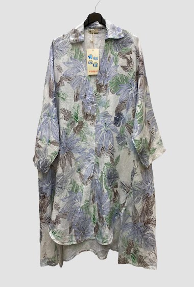 Wholesaler 123LINO - Floral tunic in
