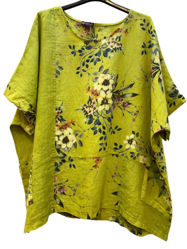 Wholesaler 123LINO - floral print tunic
