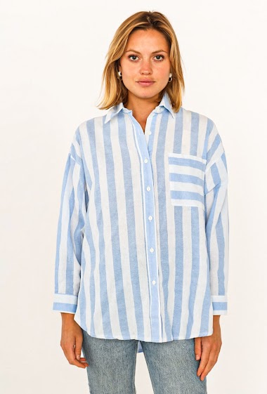 Wholesalers 17 AUGUST - Cotton striped shirt