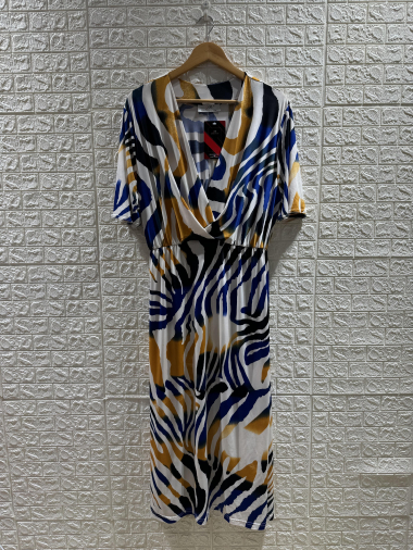 Wholesaler 2W Paris - Printed V-neck dress