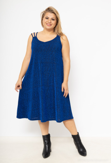 Wholesaler 2W Paris - Chic dress with thin straps and sequins
