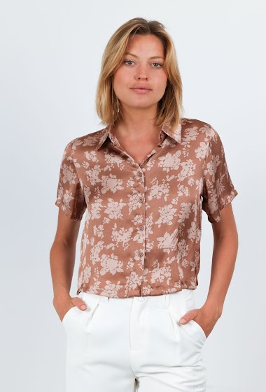 Wholesalers 88FASHION - Printed Short Sleeves Shirt