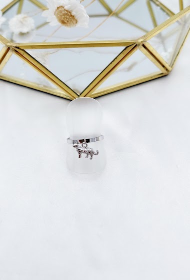 Wholesaler Mochimo Suonana - leopard pendant ring
