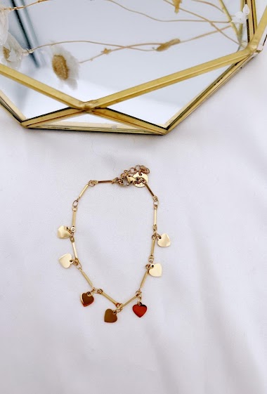 Grossiste Mochimo Suonana - bracelet mini coeur
