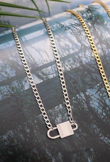 Grossiste Mochimo Suonana - collier avec pendentif acier inoxydable