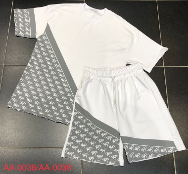 Wholesaler Aarhon - T-Shirt Shorts Set