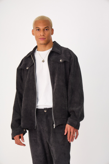 Wholesaler Aarhon - Corduroy Jacket Pants Set