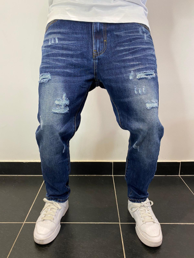 Wholesaler Aarhon - Destroy Loose Fit Jeans