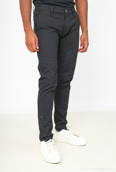 Wholesaler Aarhon - Chino pants with check pattern