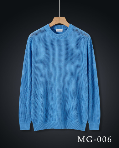 Wholesaler Aarhon - Crochet Knit Round Neck Sweater