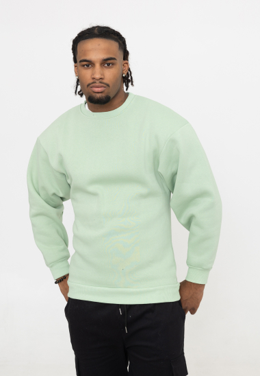 Großhändler Aarhon - Basic-Sweatshirt mit Rundhalsausschnitt